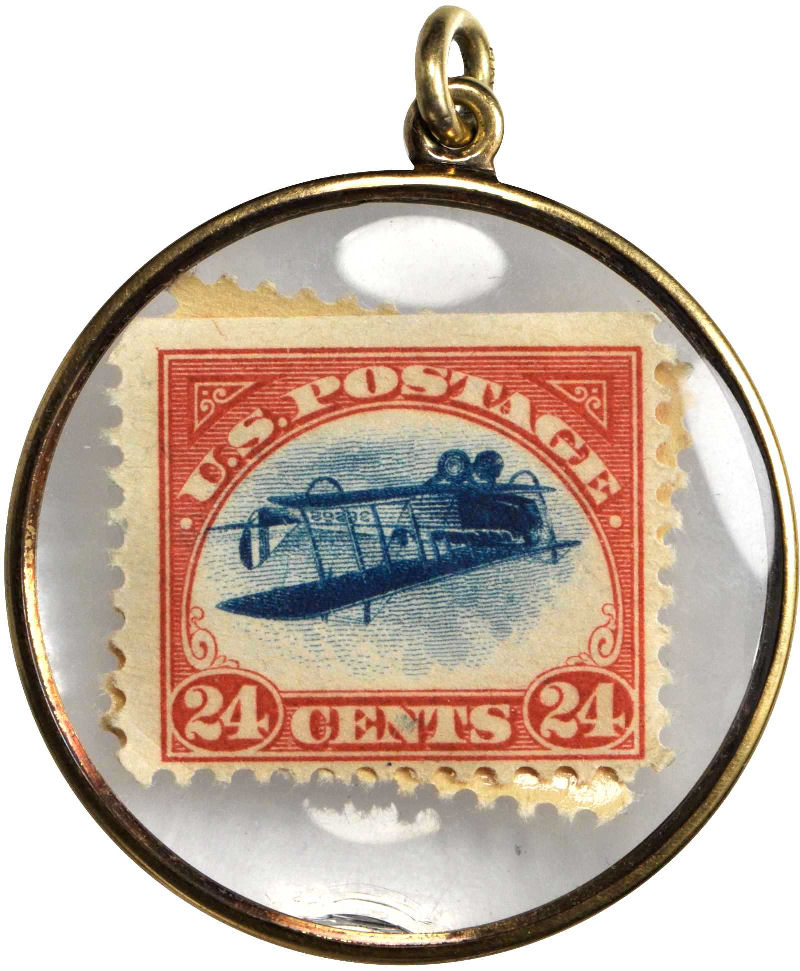 USA 24c Inverted Jenny sets record price of A2 m. ETA AMPOL Stamp